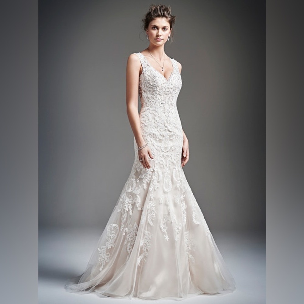 Kenneth Winston Private Label by G Style 1631 Wedding DressUS 14 NOT ALTERED